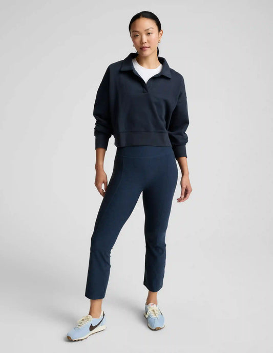 Spacedye™ Pintuck Kick Flare High Waisted Pant