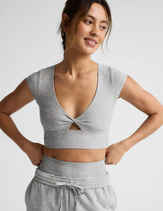 Spacedye™ Get It Twisted Cropped Tee