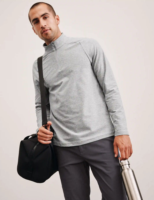 Spacedye™ Terrain Men's Quarter Zip Pullover